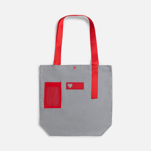 Шопер-конструктор Taga с красными элементами