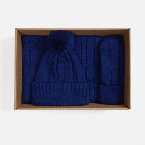 Набор Knit Beat, темно-синий Набор Knit Beat, темно-синий