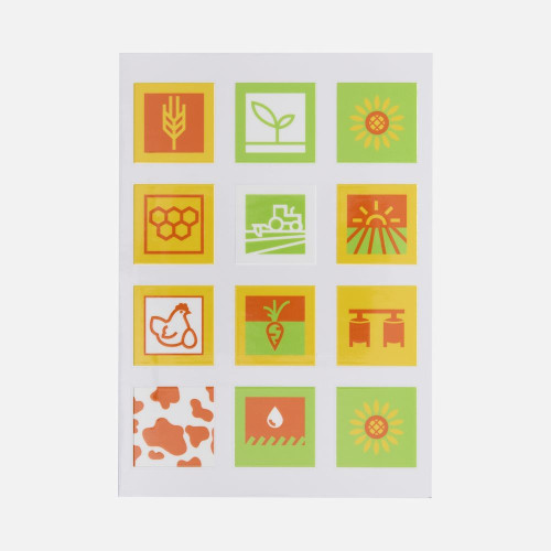 Стикерпак UV-DTF Industry, сельское хозяйство Стикерпак UV-DTF Industry, сельское хозяйство