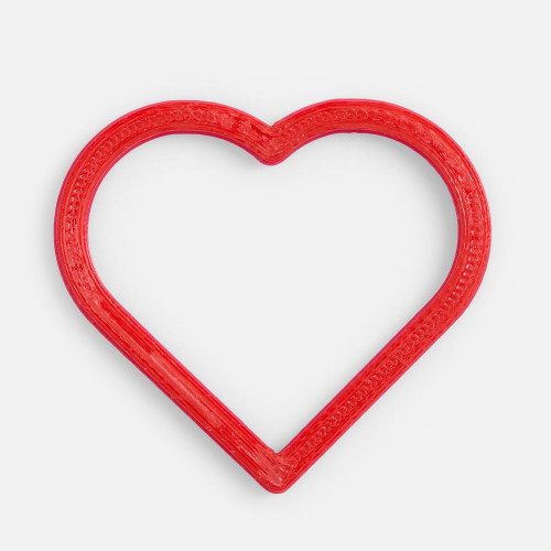 Подвеска Contour, 3D-печать на заказ, сердце Подвеска Contour, 3D-печать на заказ, сердце