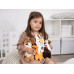 Мягкая игрушка Beastie Toys, собачка с белым шарфом Мягкая игрушка Beastie Toys, собачка с белым шарфом
