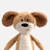 Мягкая игрушка Beastie Toys, собачка с белым шарфом Мягкая игрушка Beastie Toys, собачка с белым шарфом