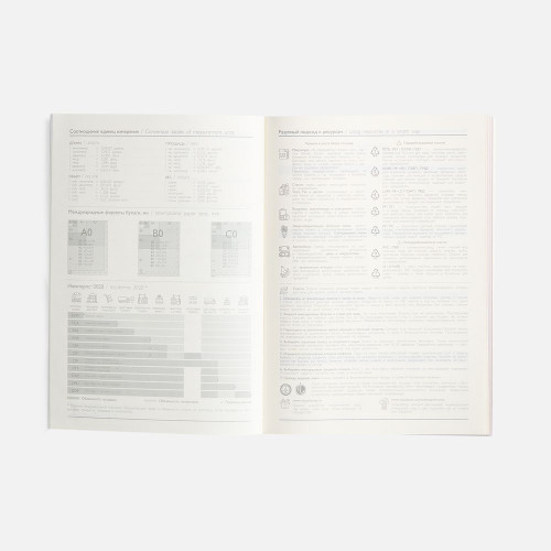 Ежедневник Repute, недатированный, серый