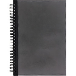 Ежедневник Notera Maxi, недатированный, серый