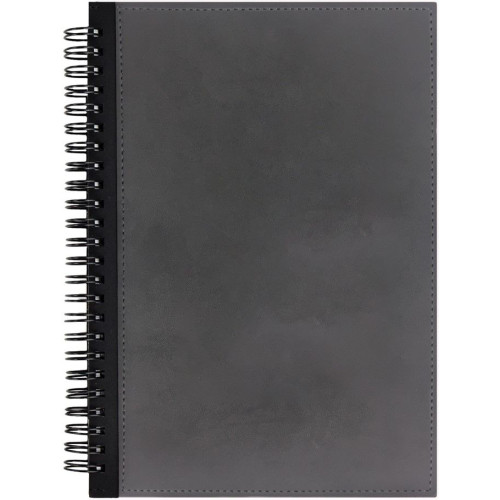 Ежедневник Notera Maxi, недатированный, серый