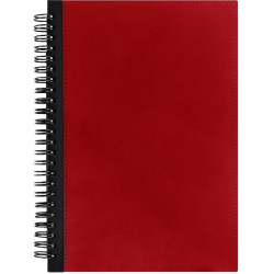 Ежедневник Notera Maxi, недатированный, красный