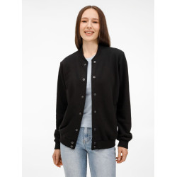 Бомбер унисекс Nuppu, черный