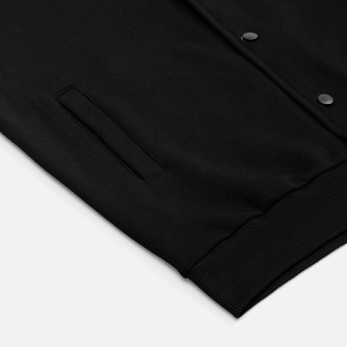 Бомбер унисекс AtmosWear, черный Бомбер унисекс AtmosWear, черный