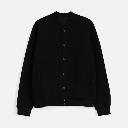 Бомбер унисекс AtmosWear, черный Бомбер унисекс AtmosWear, черный