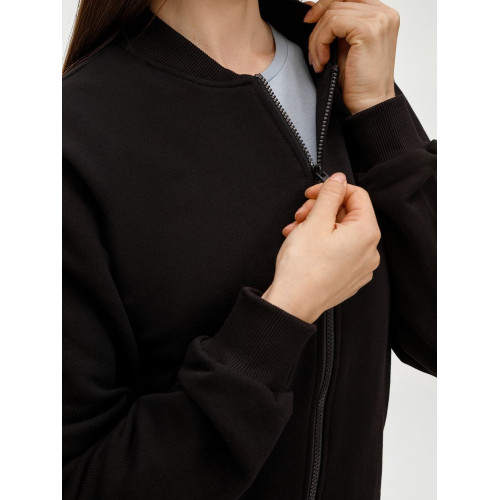 Бомбер унисекс Townie, черный Бомбер унисекс Townie, черный