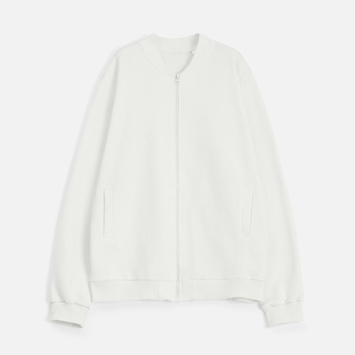 Бомбер унисекс Townie, молочно-белый Бомбер унисекс Townie, молочно-белый