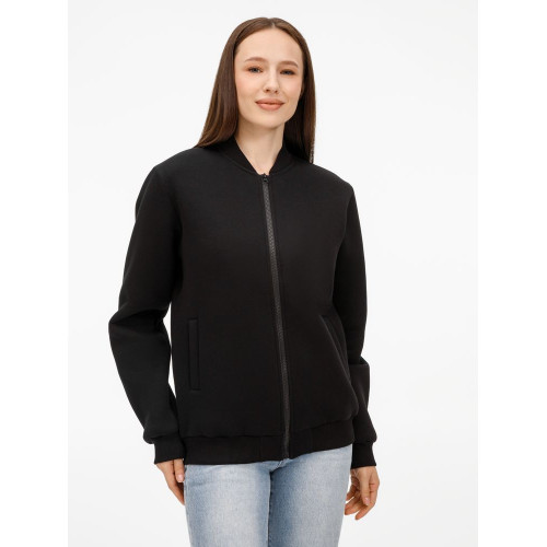 Бомбер унисекс Estado, черный Бомбер унисекс Estado, черный