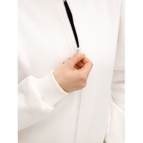 Бомбер унисекс Estado, молочно-белый Бомбер унисекс Estado, молочно-белый