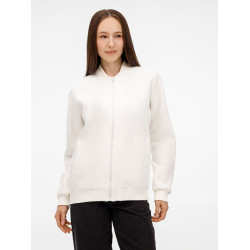 Бомбер унисекс Estado, молочно-белый