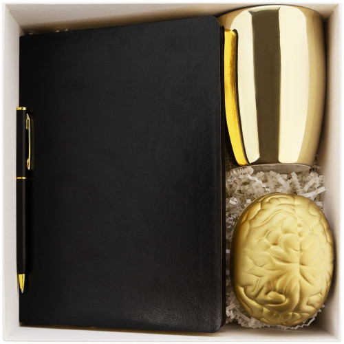 Набор Think Big, черный с золотистым Набор Think Big, черный с золотистым