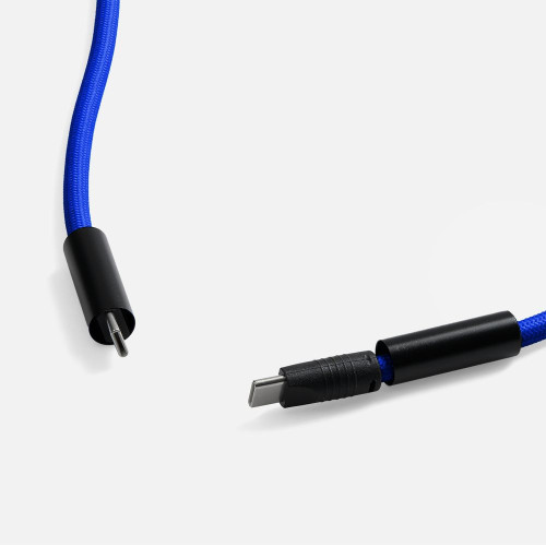 Кабель-ланьярд energyFlex Power Delivery 60 Вт, темно-синий Кабель-ланьярд energyFlex Power Delivery 60 Вт, темно-синий