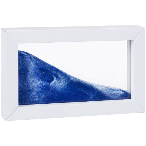 Песочная картина-антистресс Zenscape, белая с синим Песочная картина-антистресс Zenscape, белая с синим