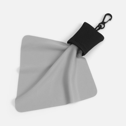 Очищающая салфетка Specta, серая с черным Очищающая салфетка Specta, серая с черным