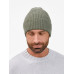 Шапка Catch Match без помпона, зеленая (полынь)