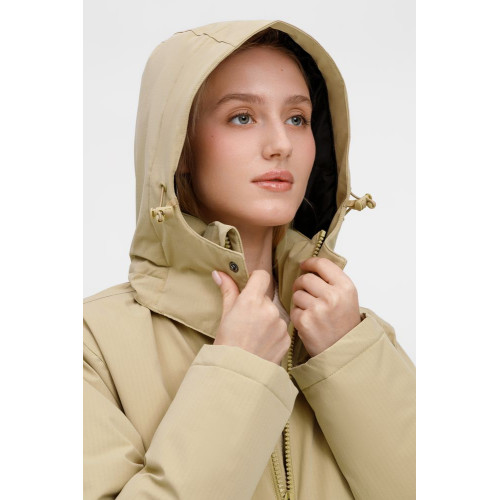 Куртка-парка унисекс Sfera, бежевая