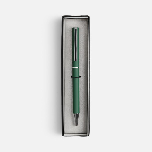 Ручка шариковая Blade Soft Touch в футляре, зеленая Ручка шариковая Blade Soft Touch в футляре, зеленая