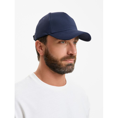 Бейсболка Yonkers, темно-синяя Бейсболка Yonkers, темно-синяя