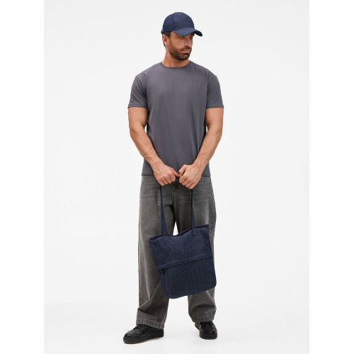 Сумка для покупок Denimate, темно-синяя Сумка для покупок Denimate, темно-синяя