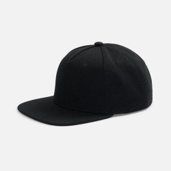 Бейсболка Epicore с прямым козырьком, черная