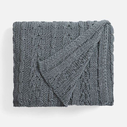 Плед Eloisa, серый меланж