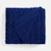 Плед Eloisa, темно-синий (кобальт)