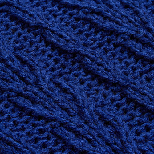 Плед Eloisa, темно-синий (кобальт)