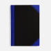 Блокнот Accenti, черный с синим Блокнот Accenti, черный с синим