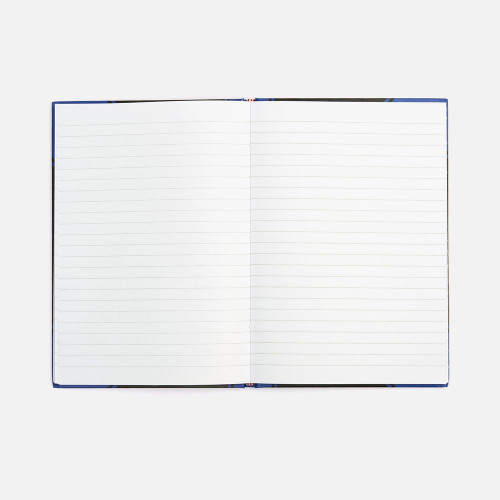 Блокнот Accenti, черный с синим Блокнот Accenti, черный с синим