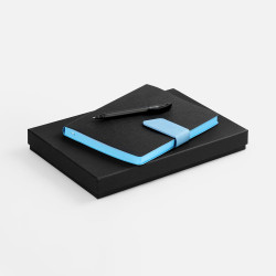 Набор Boom, черный с голубым