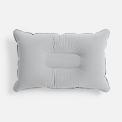 Надувная подушка Pillowish, серая