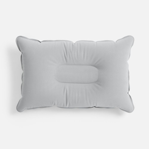 Надувная подушка Pillowish, серая Надувная подушка Pillowish, серая