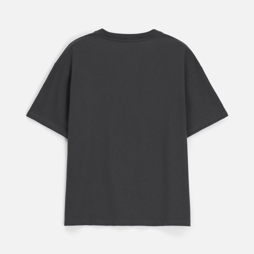 Футболка унисекс Durington, темно-серая (графит)