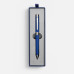 Ручка шариковая Broad Ring Soft Touch в футляре, синяя Ручка шариковая Broad Ring Soft Touch в футляре, синяя