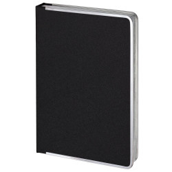Ежедневник Frame Metal, недатированный, черный