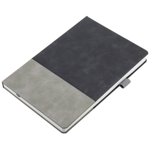 Ежедневник Horizon, недатированный, серый с черным Ежедневник Horizon, недатированный, серый с черным