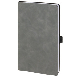 Ежедневник Nubuck Touch, недатированный, серый