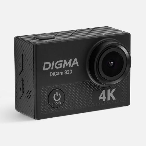 Экшн-камера Digma DiCam 320, черная Экшн-камера Digma DiCam 320, черная