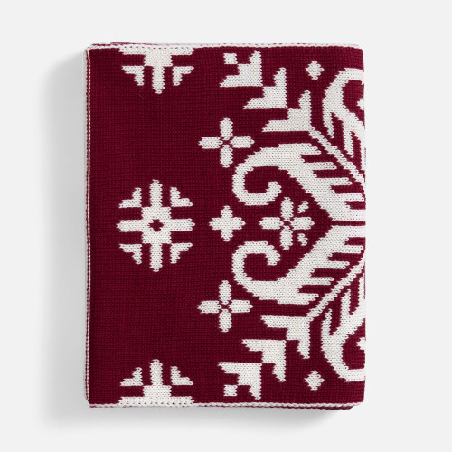 Шарф Wintertude L, красный с белым Шарф Wintertude L, красный с белым