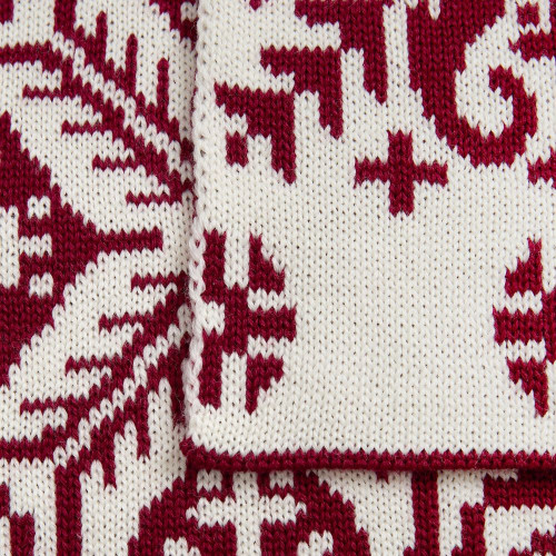 Шарф Wintertude L, красный с белым Шарф Wintertude L, красный с белым