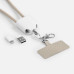 Кабель-ланьярд energyFlex Pro, серый Кабель-ланьярд energyFlex Pro, серый