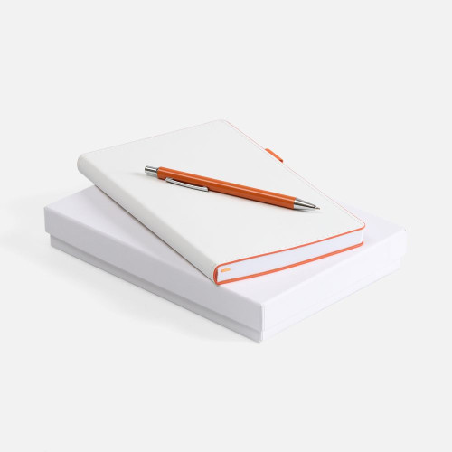 Набор White Shall, бело-оранжевый Набор White Shall, бело-оранжевый