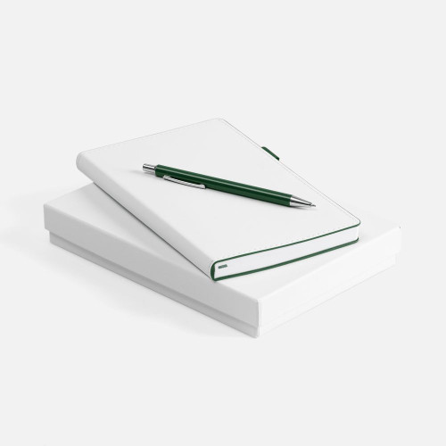 Набор White Shall, бело-зеленый Набор White Shall, бело-зеленый