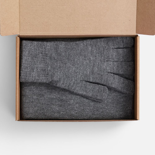 Набор Knit Warm, серый Набор Knit Warm, серый