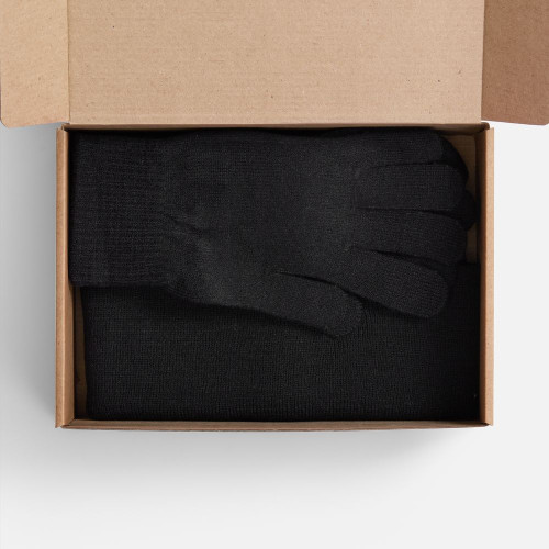 Набор Knit Warm, черный Набор Knit Warm, черный