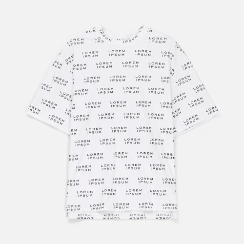 Футболка унисекс Senti с полной запечаткой на заказ